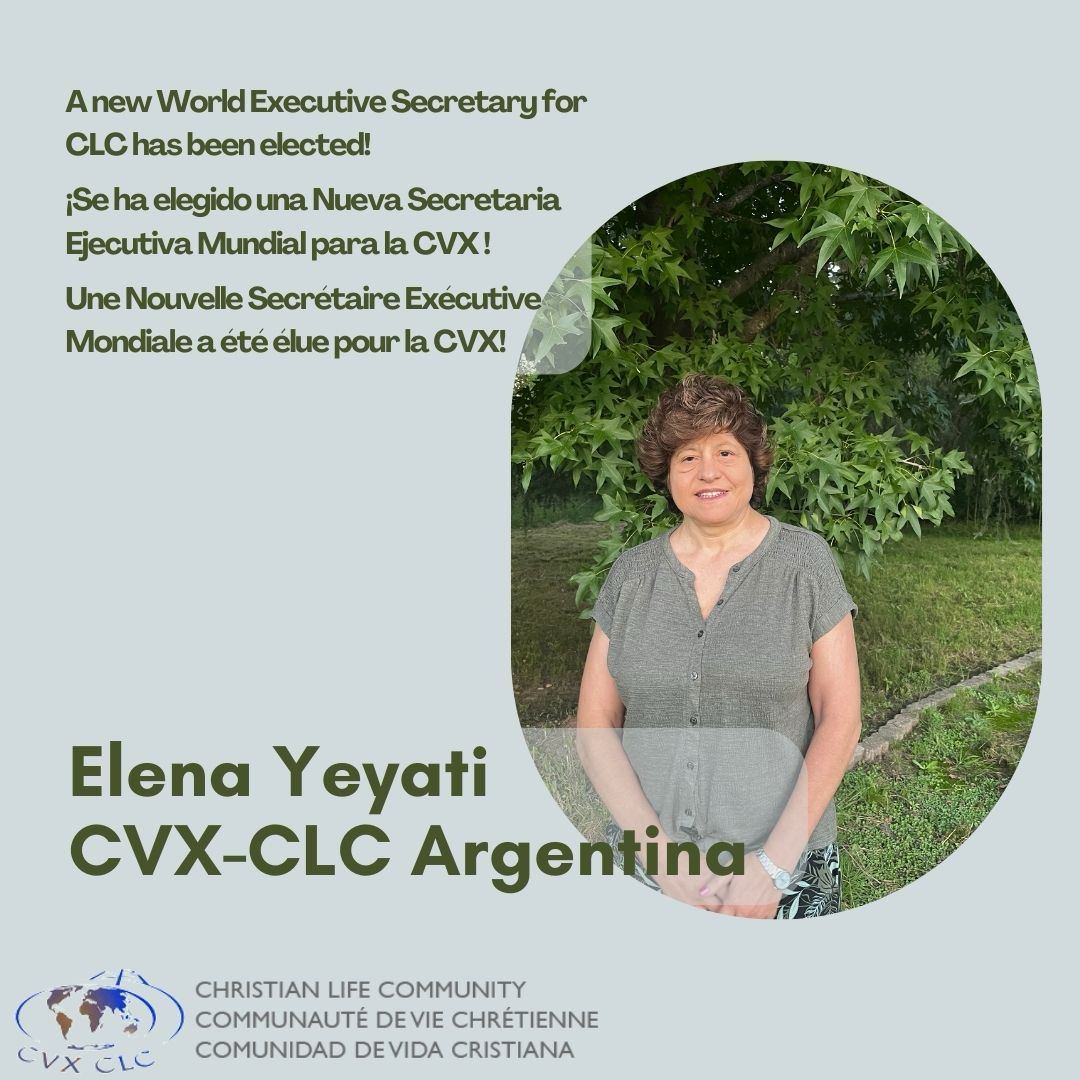 Elena Yeyati, the next Executive Secretary of the Christian Life Community
