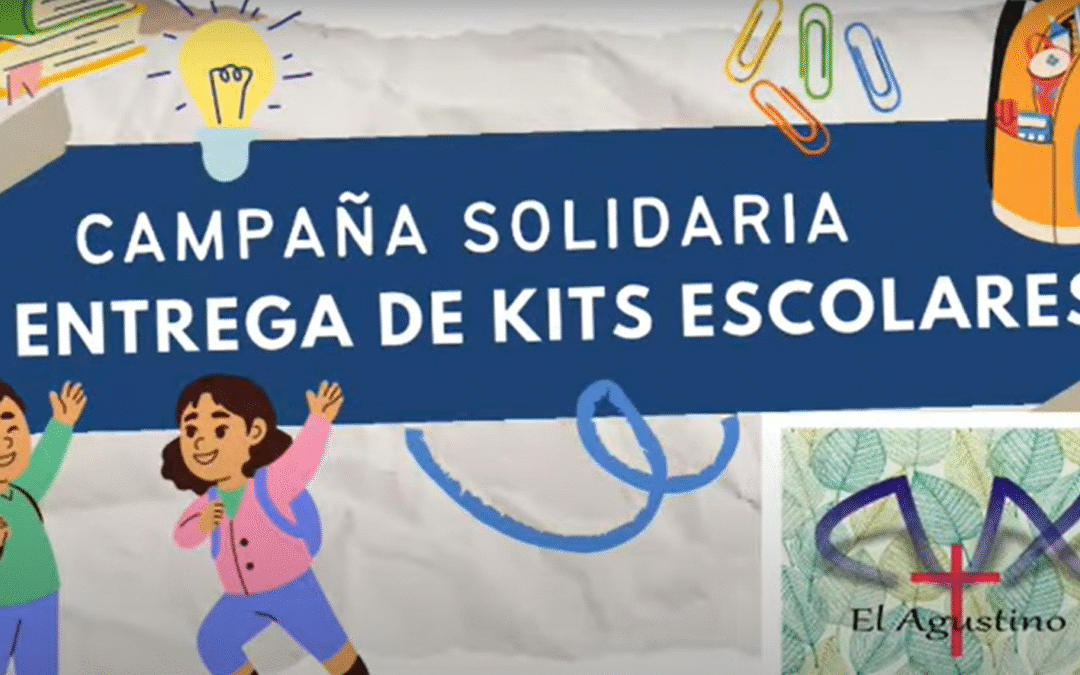 La CVX en Perú dona material escolar para menores con escasos recursos