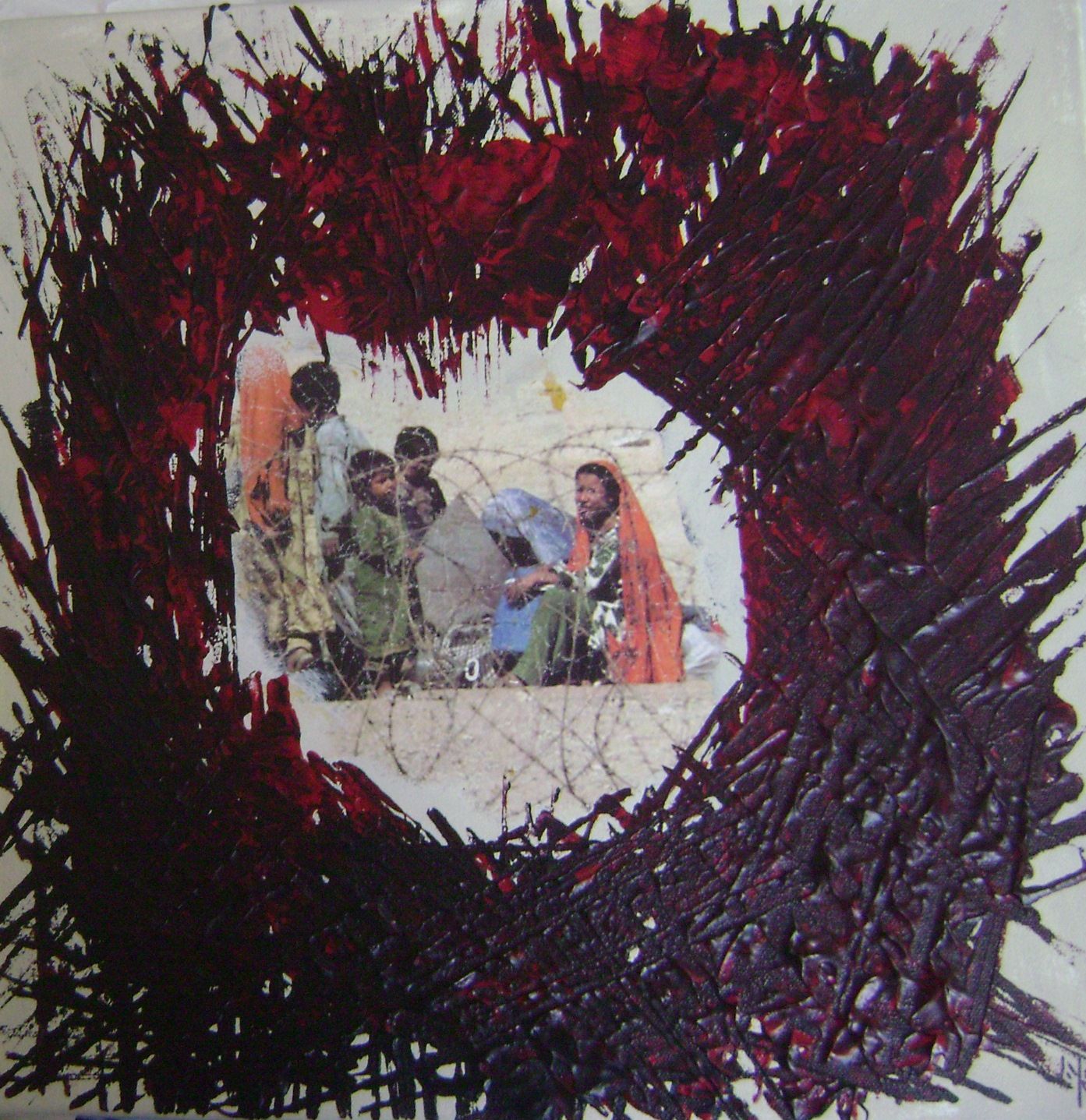 Liliana Ojeda, escritora y artista plástica de CVX en Austria, nos comparte un texto y una imagen para meditar en Adviento.